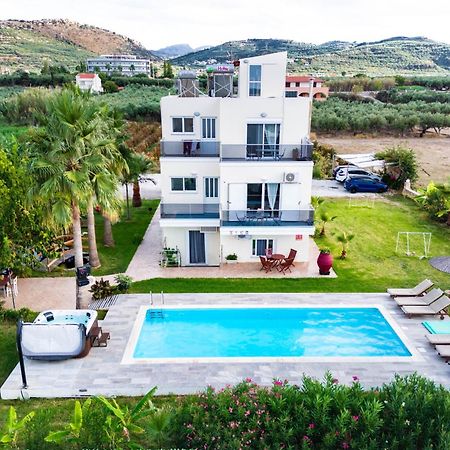 Martimi Apartments - 200M From Drapanias Beach - Pool - Hot Tub - Sauna - Bbq Kíssamos Eksteriør billede