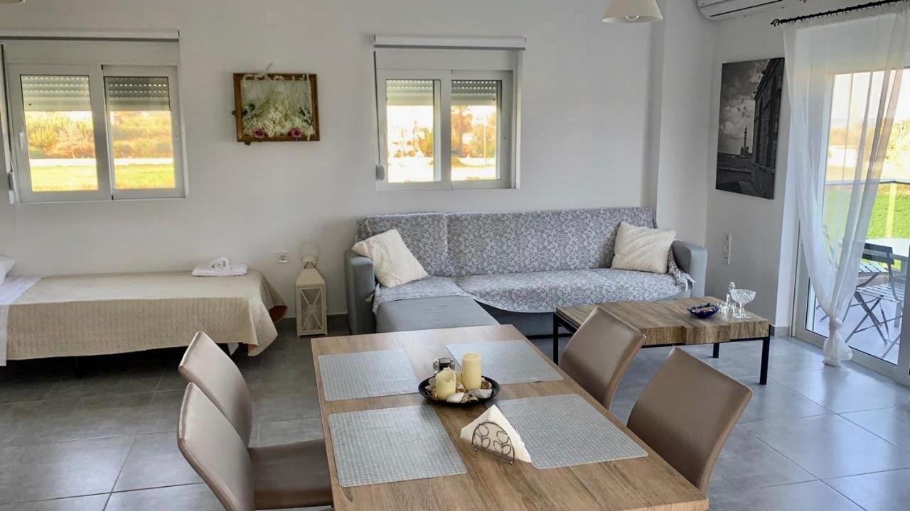 Martimi Apartments - 200M From Drapanias Beach - Pool - Hot Tub - Sauna - Bbq Kíssamos Eksteriør billede