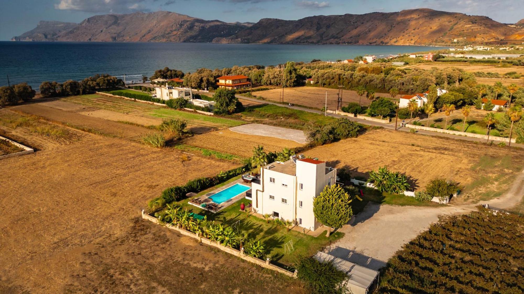Martimi Apartments - 200M From Drapanias Beach - Pool - Hot Tub - Sauna - Bbq Kíssamos Eksteriør billede