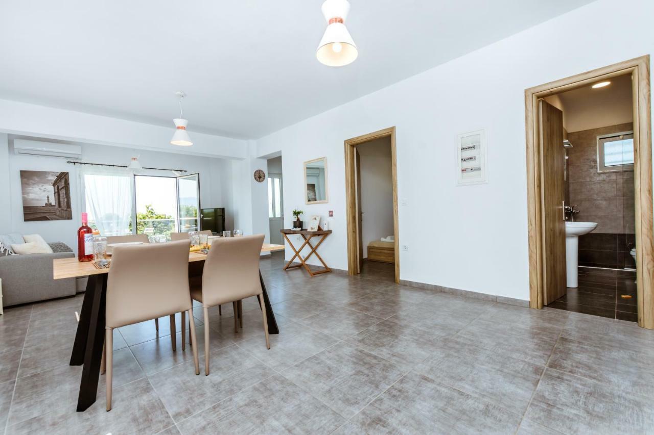 Martimi Apartments - 200M From Drapanias Beach - Pool - Hot Tub - Sauna - Bbq Kíssamos Eksteriør billede