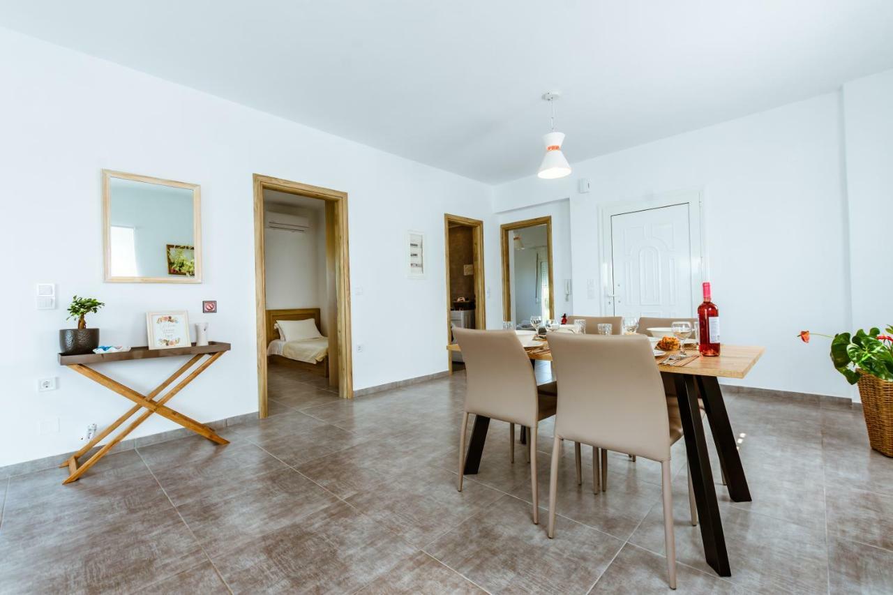 Martimi Apartments - 200M From Drapanias Beach - Pool - Hot Tub - Sauna - Bbq Kíssamos Eksteriør billede
