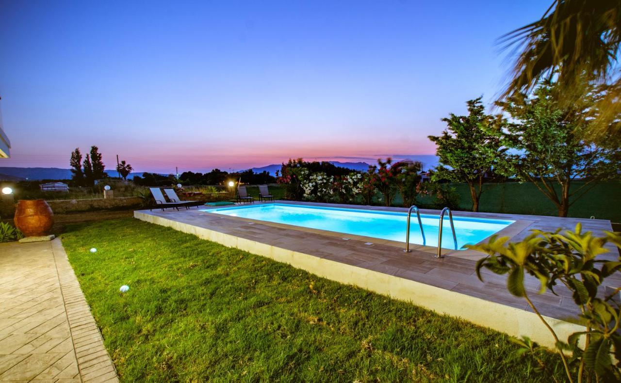 Martimi Apartments - 200M From Drapanias Beach - Pool - Hot Tub - Sauna - Bbq Kíssamos Eksteriør billede